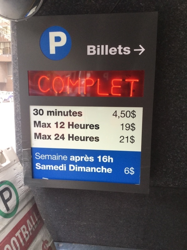 Street view of M111 - 1981 McGill College