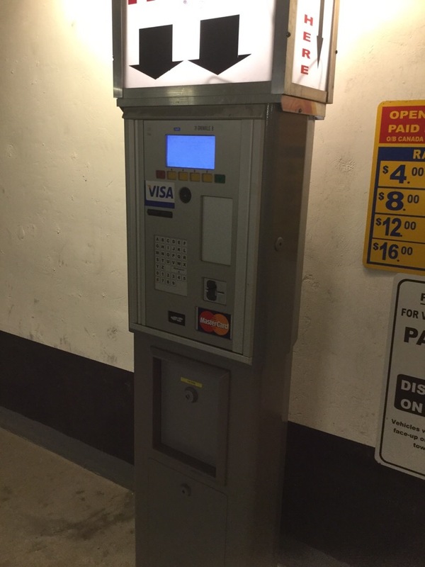 Street view of Grenville Parking Garage