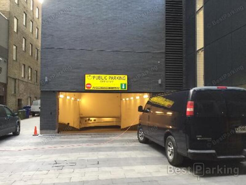 Street view of Grenville Parking Garage