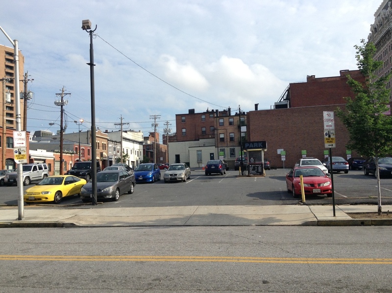 Street view of 1000 N Charles St Lot