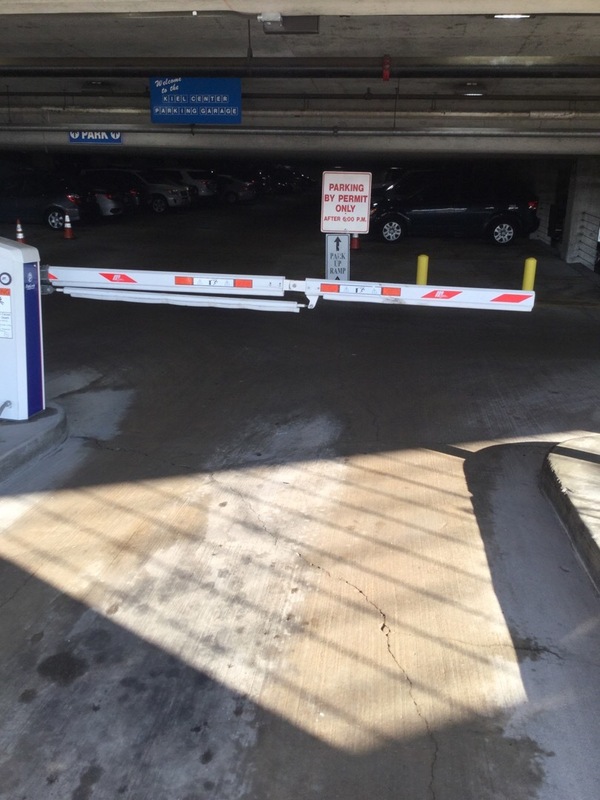 Street view of Kiel Parking Garage