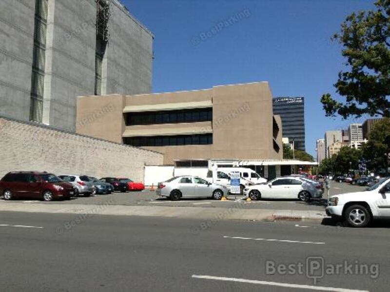 Street view of Columbia & A Parking