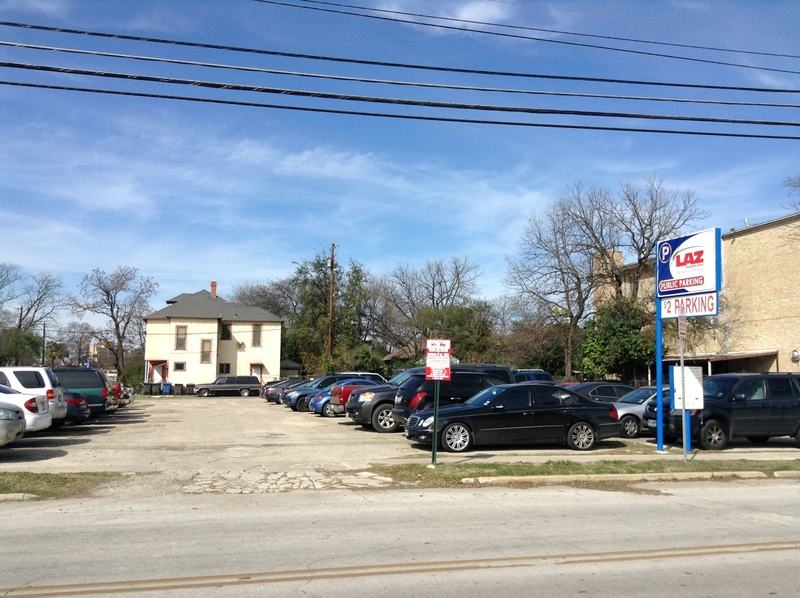 Street view of Augusta St. Lot
