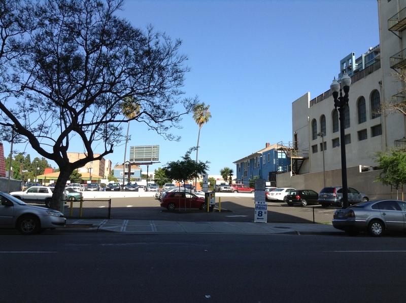 Street view of 10th Avenue Lot