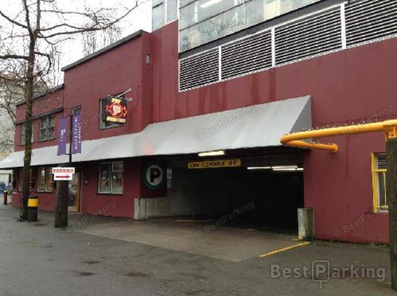 Street view of Parkade #19