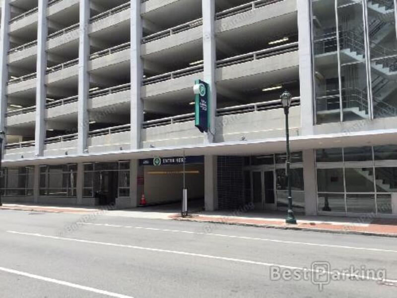 Street view of 7th & Marshall Garage