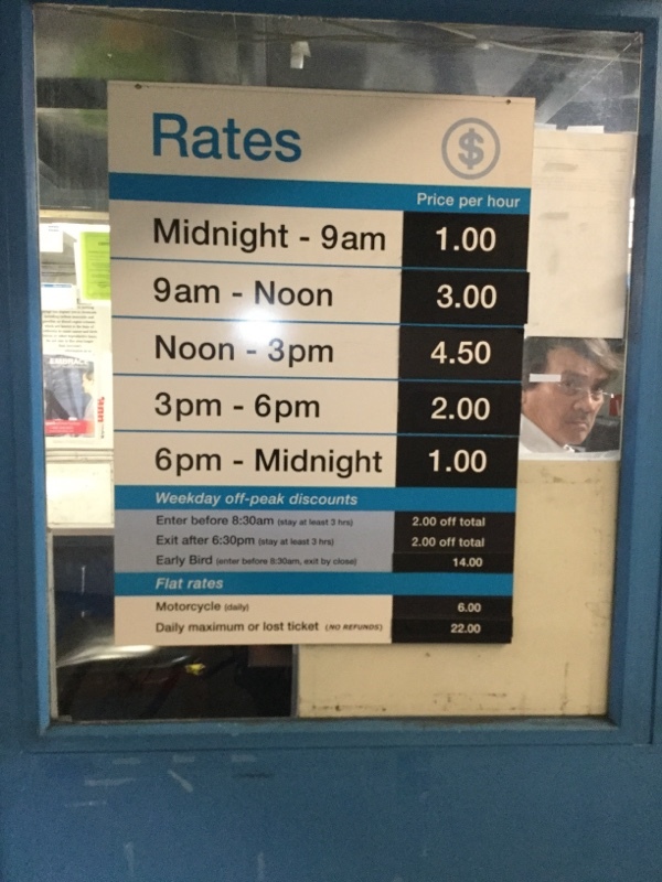 Street view of Performing Arts Garage