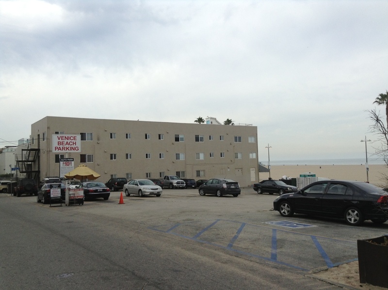Street view of Venice Beach Parking