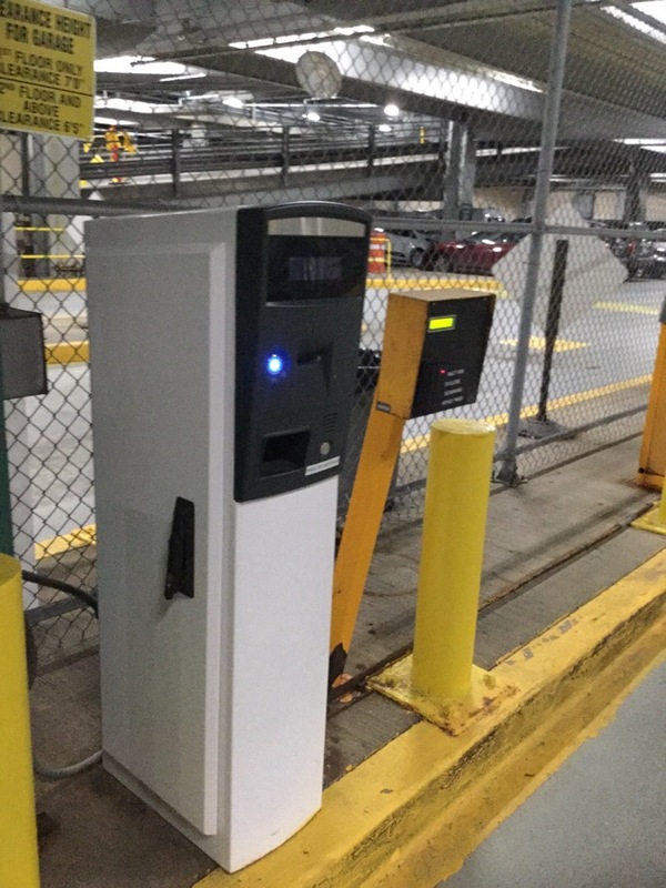 Street view of Building 199 Parking Garage