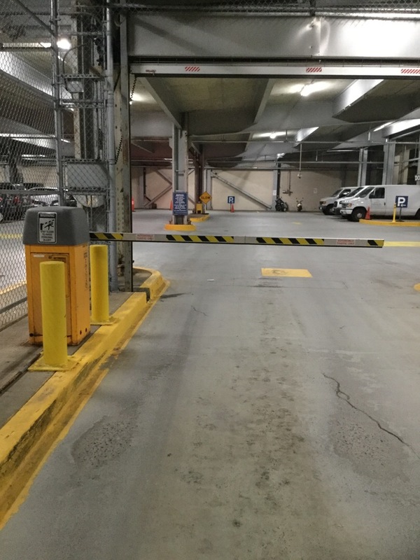 Street view of Building 199 Parking Garage