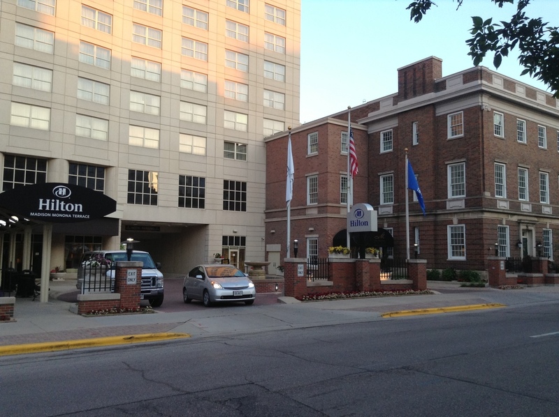Street view of Hilton Madison Monona Terrace