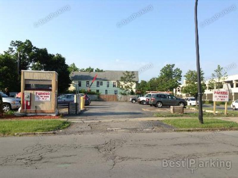 Street view of Michigan Avenue Lot