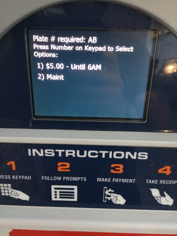 Street view of SW 6th and Columbia Surface Parking – L40