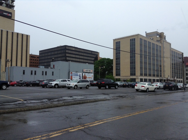 Street view of State/Water Lot