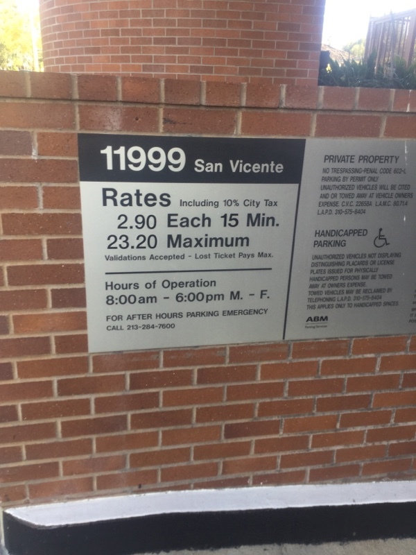 Street view of Brentwood Saltair Garage