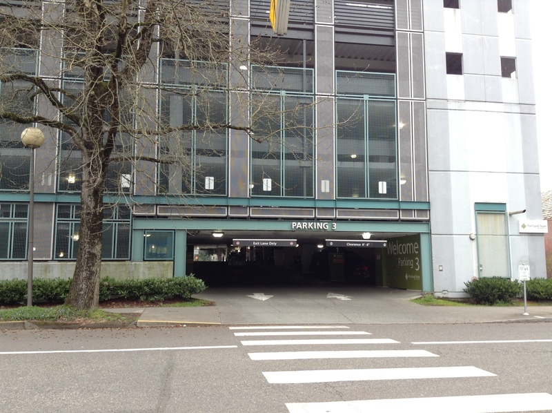 Street view of Parking Structure 3