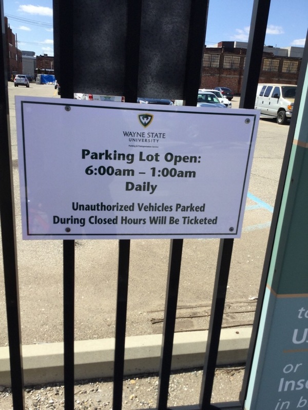 Street view of 6001 Cass Ave Lot