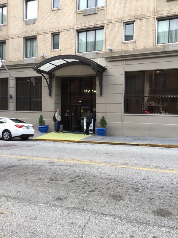 Street view of Holiday Inn Express Parking Garage