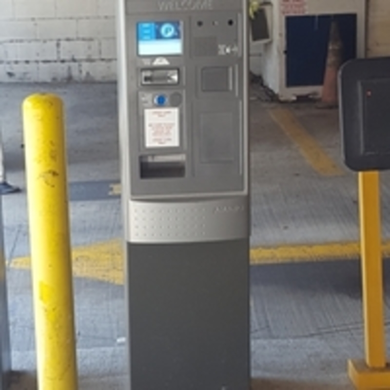 Street view of 18th Street Parking Garage