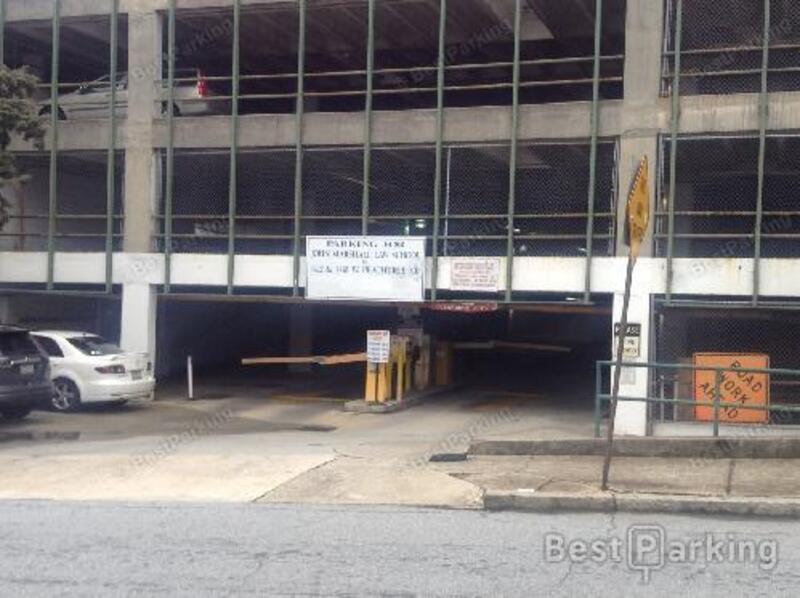 Street view of 18th Street Parking Garage