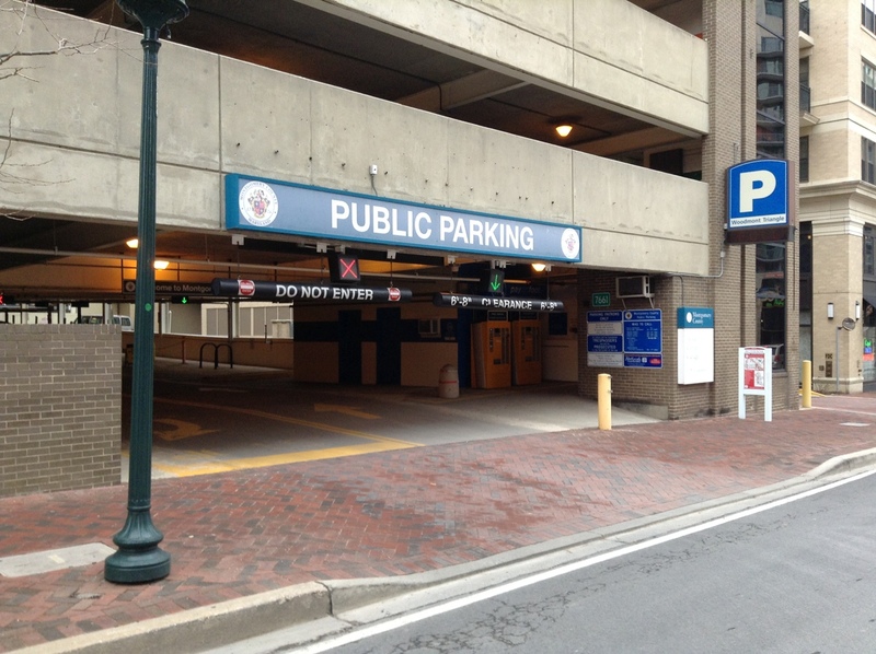 Street view of Garage 11 - Woodmont Corner Garage
