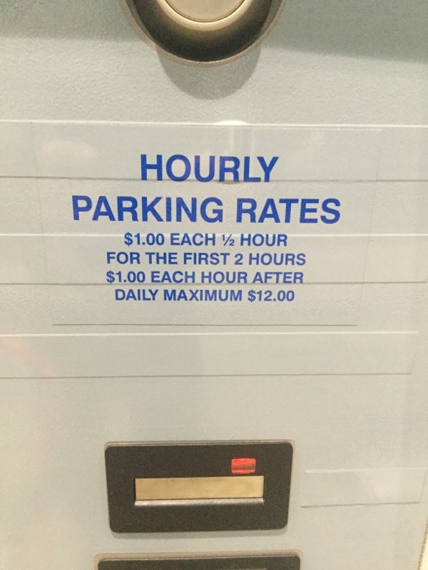 Street view of Wake County Parking Deck