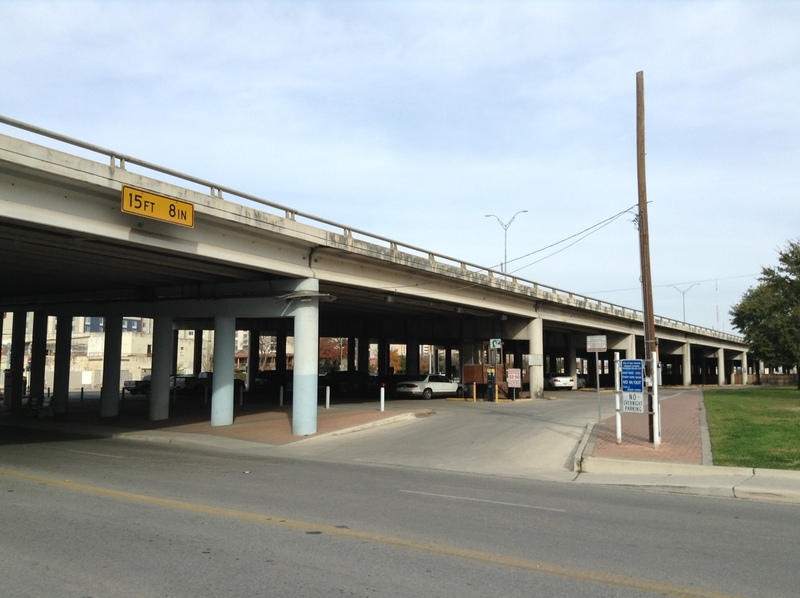 Street view of Houston/Nolan Lot