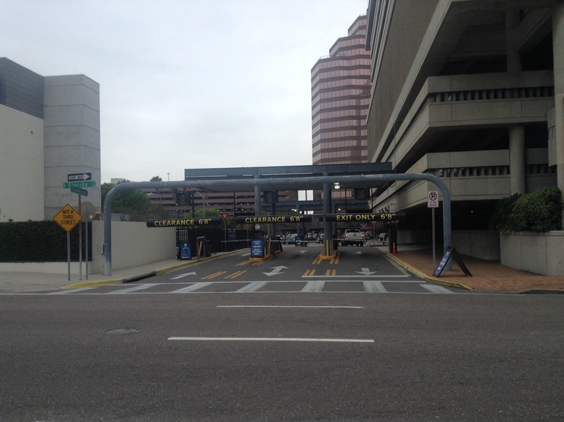 Street view of Fort Brooke Garage