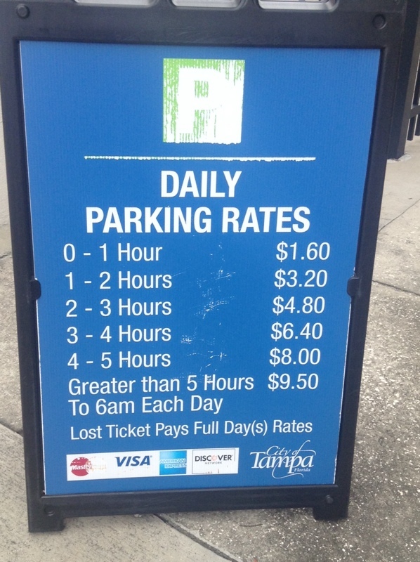 Street view of Fort Brooke Garage