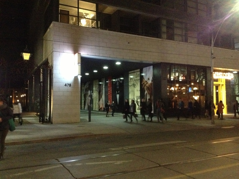 Street view of King St W Parking Garage