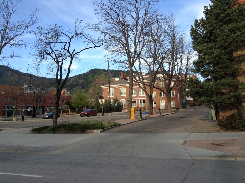 Street view of Broadway & Spruce (Downtown)