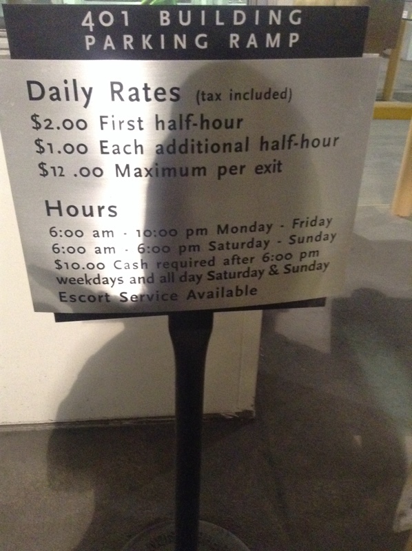 Street view of Building Parking Ramp