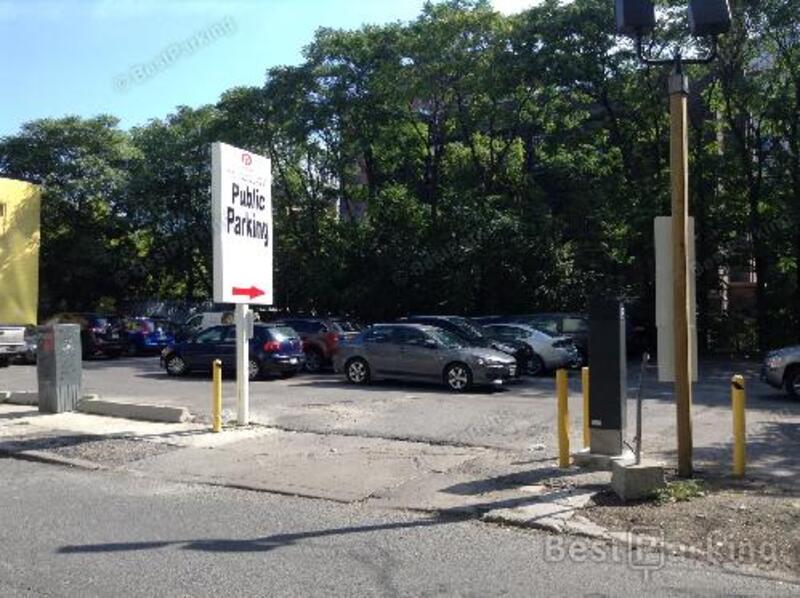 Street view of Morrison St Parking Lot