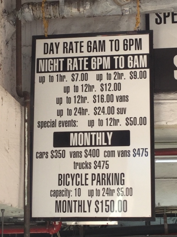 Street view of Divine Parking Garage