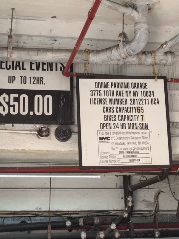 Street view of Divine Parking Garage