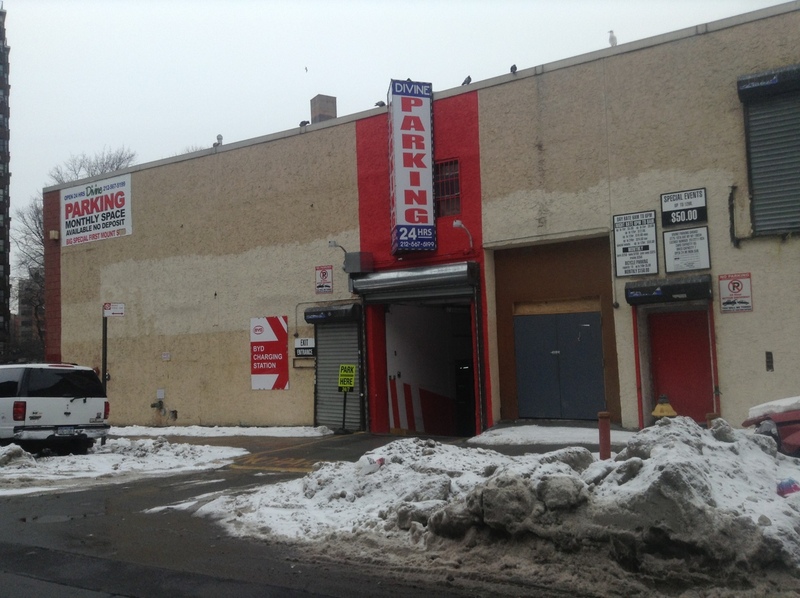 Street view of Divine Parking Garage