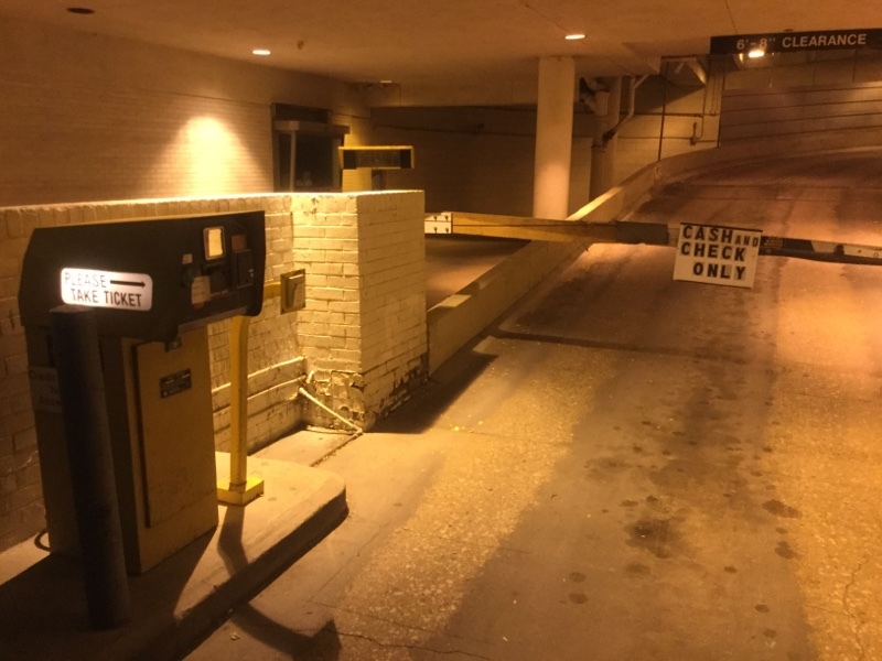 Street view of Eagle Parking Garage