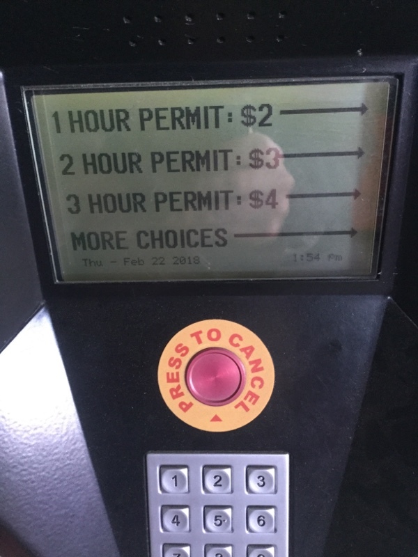 Street view of North Wilson Parking Structure