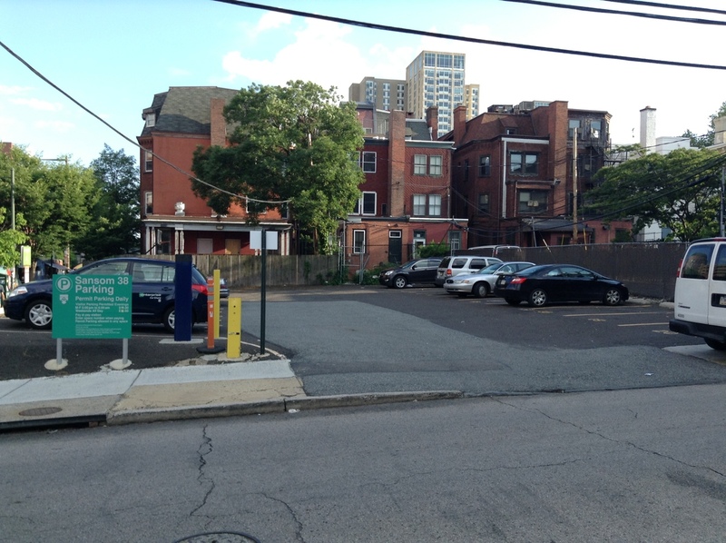 Street view of Sansom 38 Lot