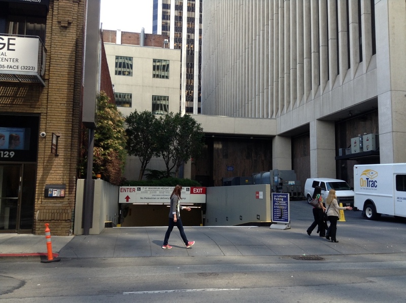 Street view of 50 California Street Garage