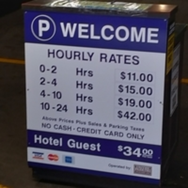 Street view of The Warwick Hotel