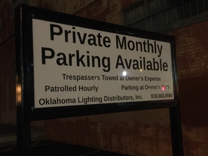 Street view of OK Lighting Lot