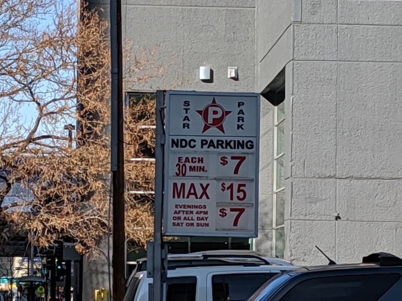 Street view of NDC Parking