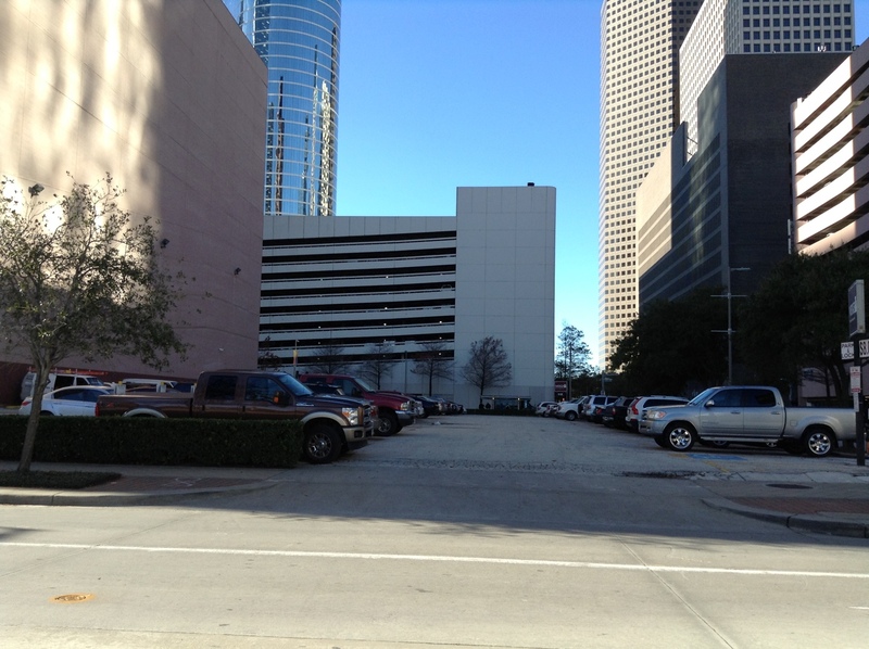 Street view of Wedge Tower Lot