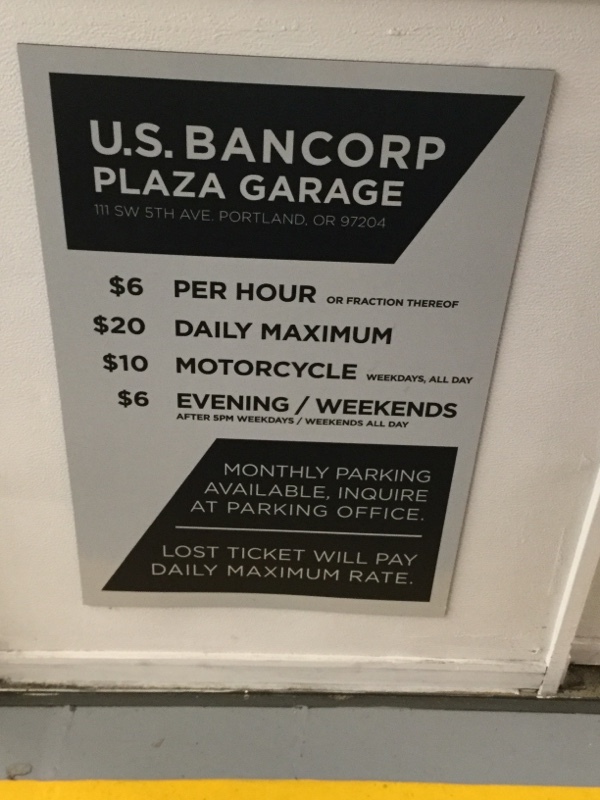 Street view of US Bancorp Plaza Garage