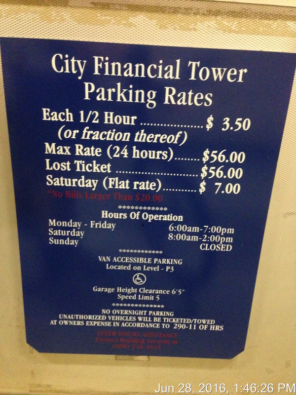 Street view of City Financial Center