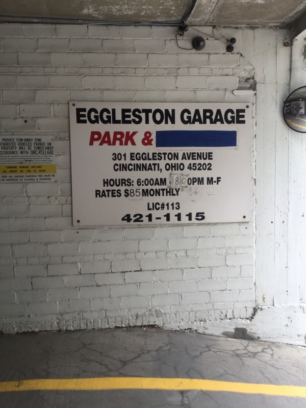 Street view of Eggleston Garage