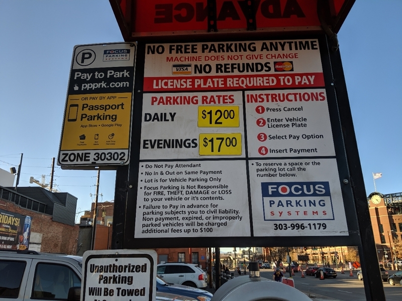 Street view of 1400 20th Street Lot