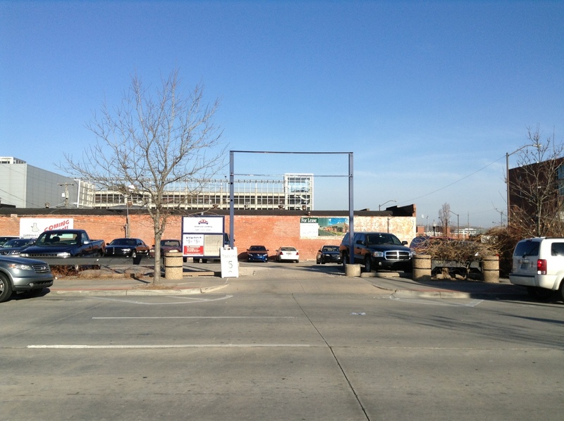 Street view of Blue Dome Market Lot