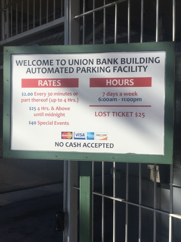 Street view of Union Bank